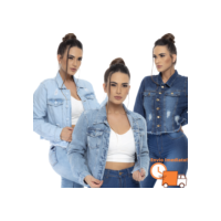 Jaqueta Jeans Feminina Premium Naraka