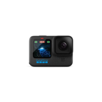 GoPro HERO12 BLACK - à Prova D'água com 5.3K60, 27MP, Vídeo + Foto HDR, HyperSmooth 6.0, Trava de horizonte 360°, Live + webcam, Áudio por Bluetooth, Bateria enduro, QUIK