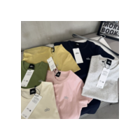 Camiseta ALO'vT Com Estampa De Letras , Gola Redonda , Nova Moda Versátil , Manga Curta