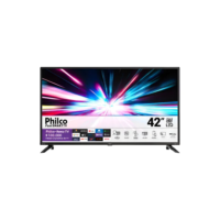 Smart Tv Led 42'' Ptv42g6fr2cpf Roku Dolby Audio Preta Philco