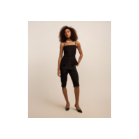 Calça Capri em Alfaiataria Preto