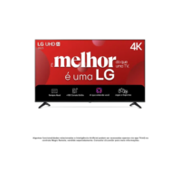 Smart TV 4K 43" LG UHD 43UA75 Processador α7 AI Ger8 4K Super Upscaling Google Cast Alexa Integrado Controle Remoto Padrão WebOS 25