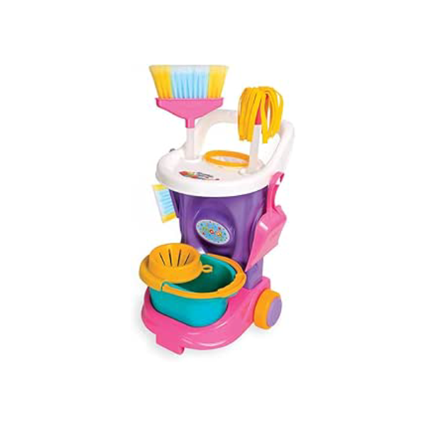 Carrinho de Limpeza Completo Cleaning Trolley Caixa, Maral, Multicor
