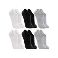 Kit 6 Pares Meias Original Lupo Sapatilha Cano Baixo Atacado