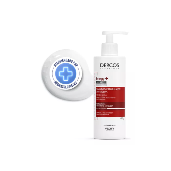 Shampoo Estimulante Antiqueda 400g Vichy Dercos