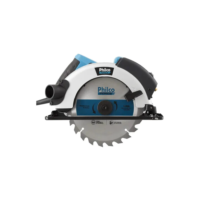 Serra Circular Philco 1500w Profissional C/guia A Laser Cor Azul-celeste Frequência 60Hz