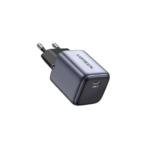 Carregador Ugreen Nexode mini PD Gan 20W Preto,Modelo:CD318,CERTIFICADO ANATEL Nº:06210-23-13824