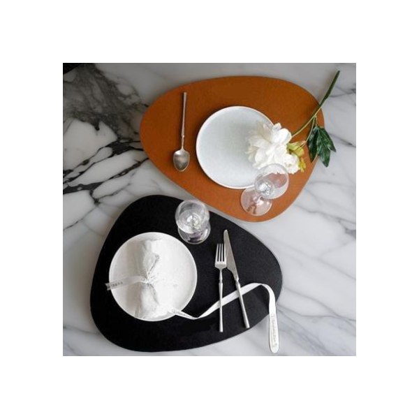 06 peça Jogo Americano Sousplat De Mesa em Sintético Decoração