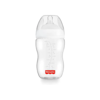 Mamadeira First Moments Clássica Neutra 330ml +4 meses Fisher Price - BB1026