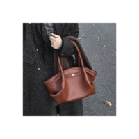 Bolsa Tote de grande capacidade novo estilo estilo preguiçoso moda PU bolsa feminina na moda All-Match Shoul