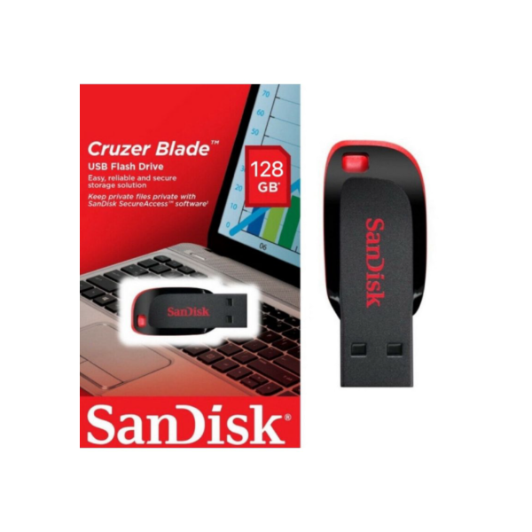 Pendrive Sandisk USB 8GB16GB 32GB 64GB 128GB Cruzer Lâmina 2.0 Flash Drive Memory Stick 4.5 original