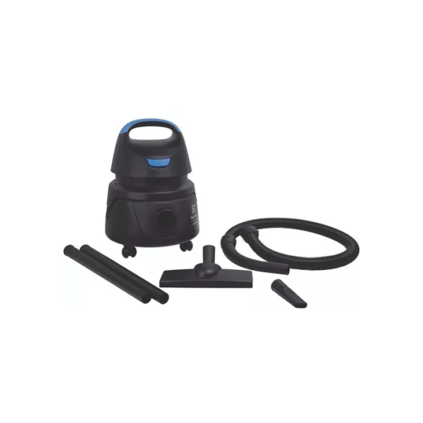Aspirador água pó Electrolux compacto potente função sopro 1400W 12L total 5L útil protetor térmico AWD01 110v