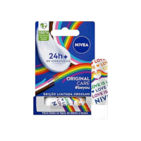 NIVEA Hidratante Labial Original Care Orgulho 4,8g