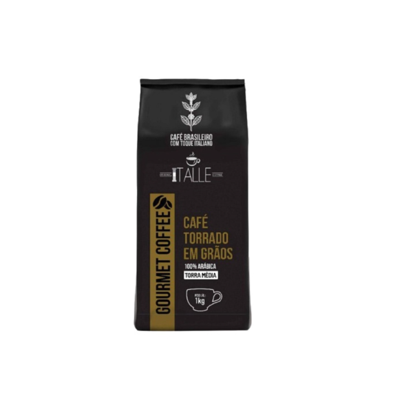 Cafe Graos Torra Media Gourmet Café Italle 1kg