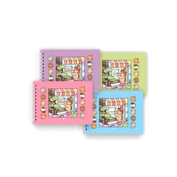 Livro De Colorir Bobbie Goods Capa Dura 50 Páginas