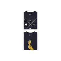 Kit 2 Camisetas Energia Surreal E Tardezinha Reserva - Preto