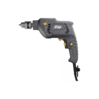 Parafusadeira e Furadeira de Impacto WAP WF 700FE Mandril de 3/8'' 700W Cinza e Amarela 110V