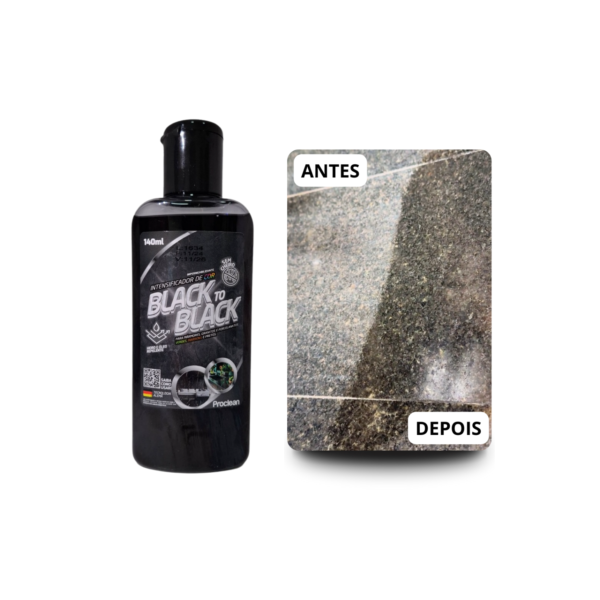 Limpa Granito Mármore Realça Cor Black To Black Brilho Revitalizador