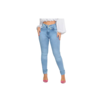 Calça Jeans Feminina Cós Alto Empina Bumbum Patria Brasil