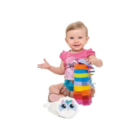 Brinquedo Educativo de Empilhar Baby Gatinho - Mercotoys