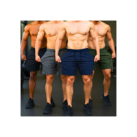Kit 4 Short Praia Masculino Bermuda Tactel Academia Corrida