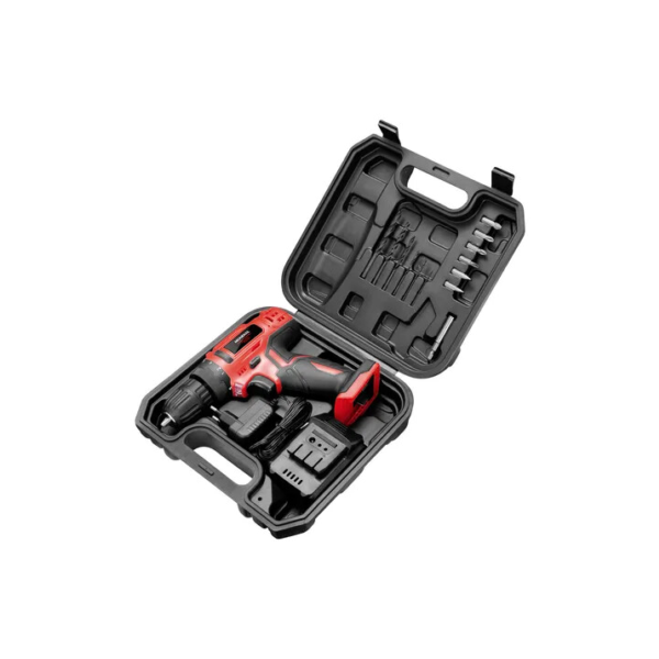 Furadeira e Parafusadeira à Bateria Mondial 12V Bivolt FPF-06M