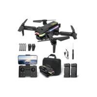 Drone Com Camera Drone Profissional 1080p Hd 4k Com Camera Fpv Mini Controle Remoto Drone Dobrável Quadricóptero Ls-xt8