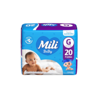 Mili Fralda Baby Jumbinho G - 20 Unidades