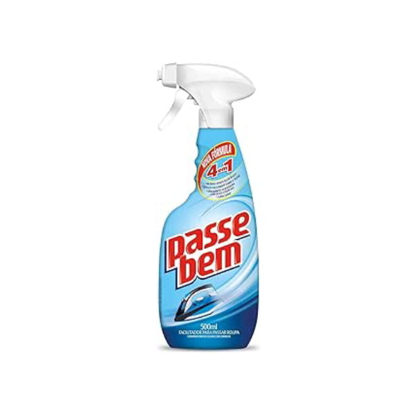 Passe Bem Facilitador Spray De Passar Roupas 4 Em 1 500Ml