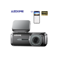 Azdome m200 dash cam inglês controle de voz 2k carro dvr wifi câmera para veículo visão noturna g-sensor 24h monitor de estacionamento