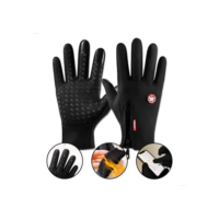 Luva Moto Motoqueiro Impermeável Térmica Inverno Frio Touch