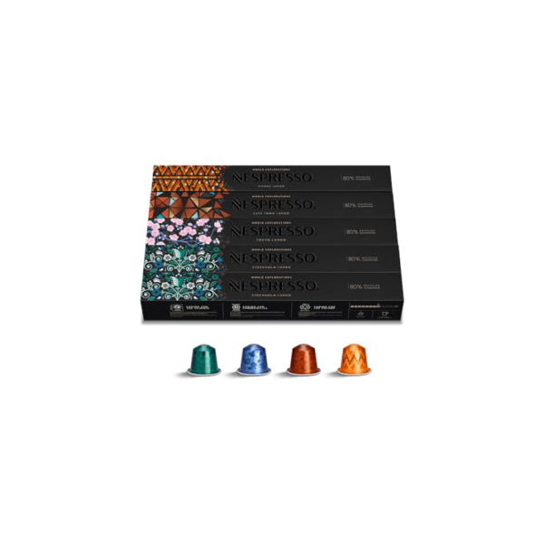 Cápsulas de Café Original Nespresso Lungo - 50 Cápsulas