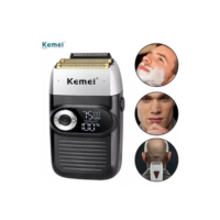 Maquina Kemei Km 2026 Shaver Sem Fio Bivolt Recarregável