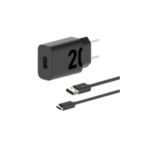 Motorola, Carregador Turbo Power 20W, Cabo 1 Metro, Porta USB-A, Cabo USB-C