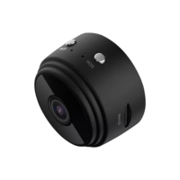 Mini Câmera Espiã A9 Wi-fi 1080p Visão Noturna Preto