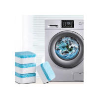 KIT 20 Pastilhas para Limpeza de Máquinas de Lavar Roupas Efervescentes Multifuncional#