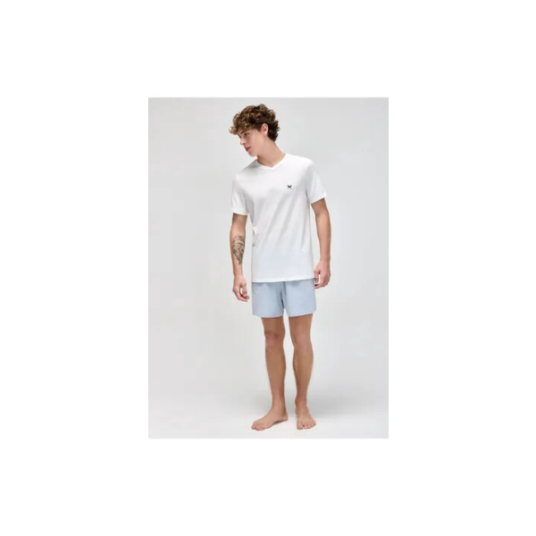 Pijama Masculino Curto Em Malha Hering