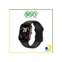 Smartwatch QCY GTC S1, Bluetooth 5.0, Proteção IPX8 até 1 metro, Para Treinos e Corrida