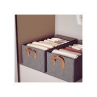 Caixa Organizadora Premium de Guarda Roupa Armazenamento Multiuso Armário