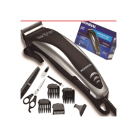 Kit Máquina Cortar Cabelo Barba Mondial 4 pentes CR02 Hair Stylo