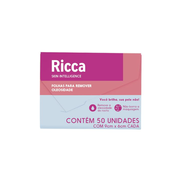 Ricca Lenço Removedor de Oleosidade