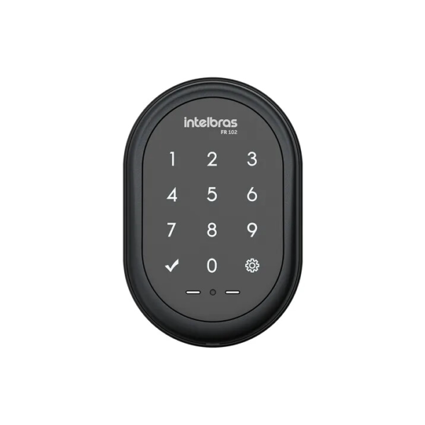 Fechadura Digital De Sobrepor Fr 102 Preto Intelbras