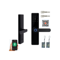 Uniwity Fechadura Eletrônica Wi-Fi com Biometria, Senha, Bluetooth e Controle por App