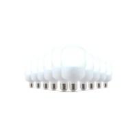 Kit 10 Lampadas Led Bulbo Hp 20w 6500k Branco Frio E27 110v/220v Bivolt Cod: Alut000107-10 Alut By Avant