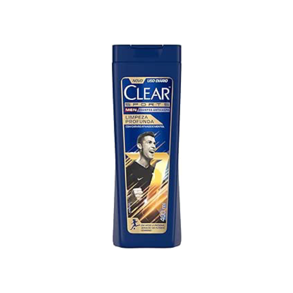Clear Sports Men - Shampoo Anticaspa Limpeza Profunda 400Ml