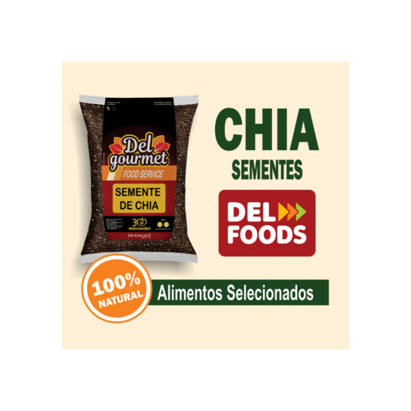 Semente de Chia Natural.