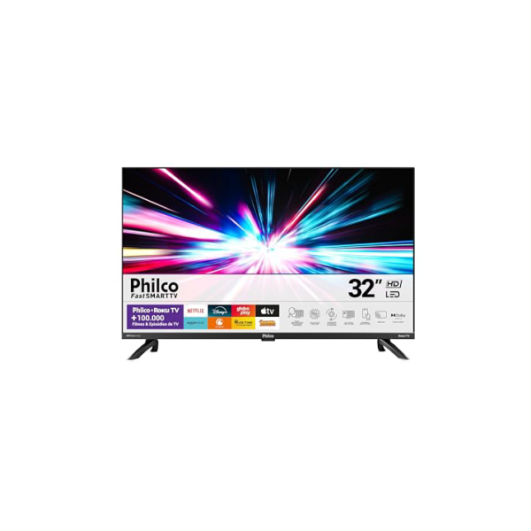 Smart TV 32” Philco LED Roku TV PTV32G7PR2CGB