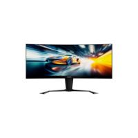 Monitor Gamer KBM! Gaming MG800 34" QHD, Ultrawide, 180Hz, 1ms, HDMI e DP, Adaptive Sync, 95% SRGB, Preto - KGMG80034PT