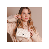 Bolsa Blogueira da Moda Feminina Transversal Bolsa de Luxo Para Sair PROMOÇÃO ENVIO IMEDIATO - Maitê
