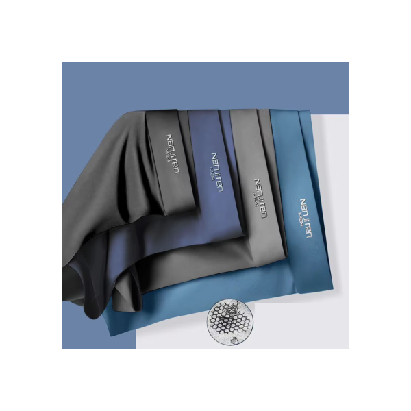 4 pçs boxer shorts roupa interior de seda gelo dos homens legal cuecas respirável sexy calcinha fina u convexo lingerie lotes por atacado L-6XL